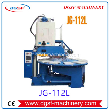 Totalmente automatlc sistema rotativo único cor de plástico de cor de plástico máquina de moldagem de injeção JG-112L